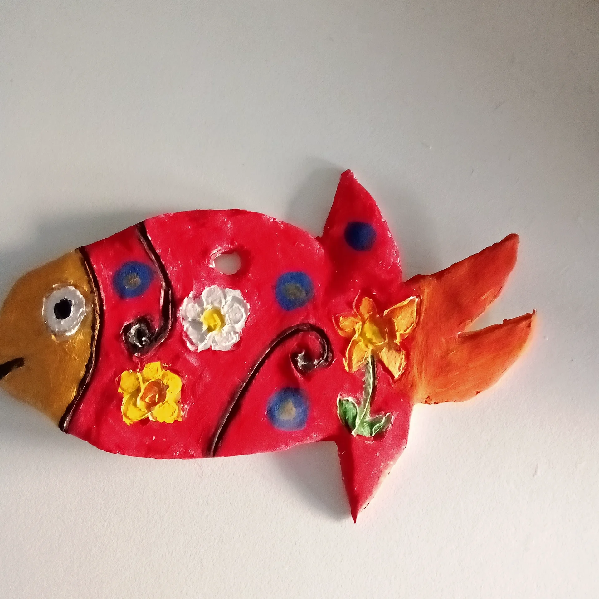 Poisson colore violet 