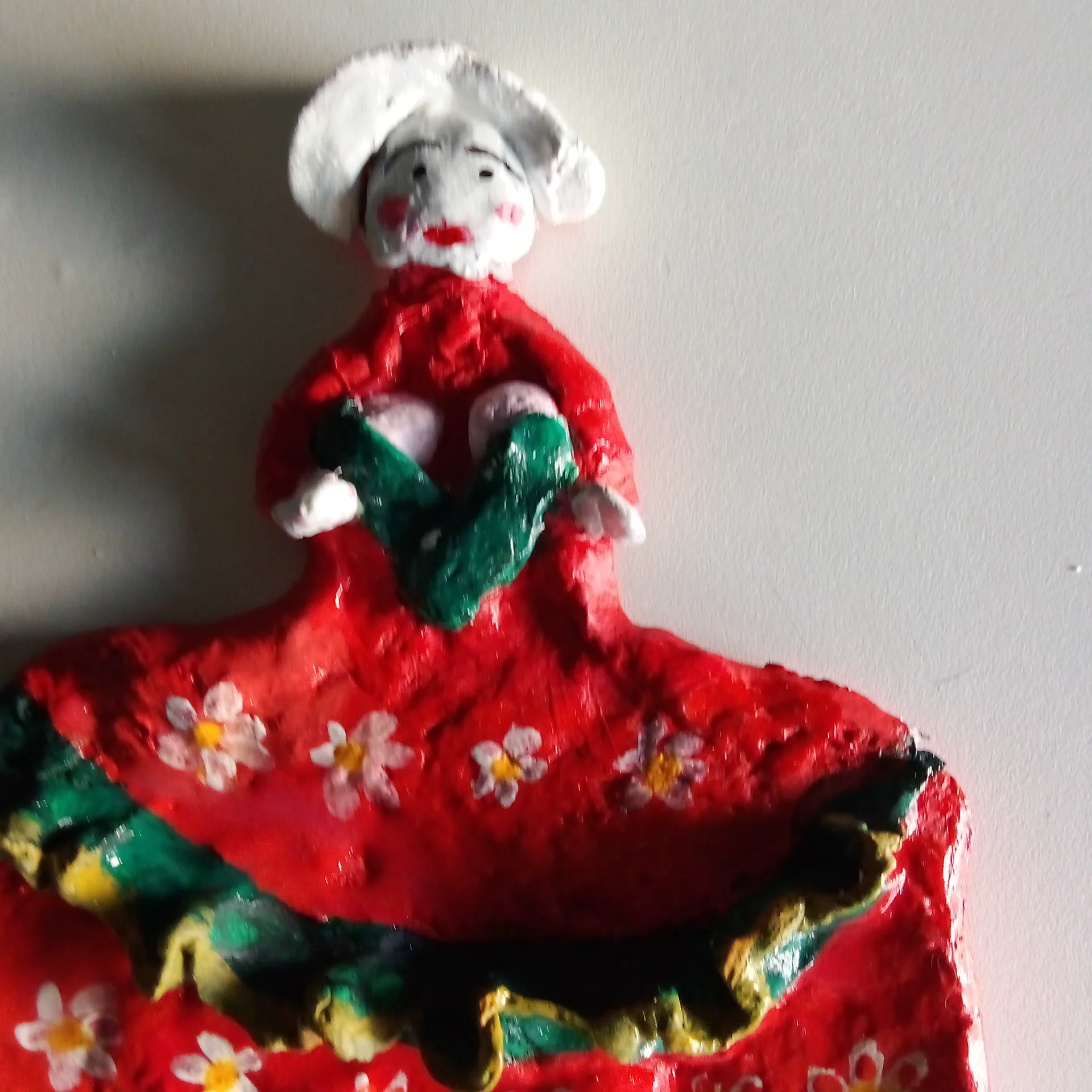 Personnage  femme en fleur 